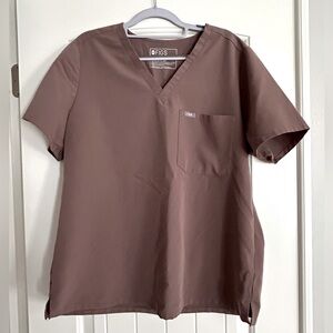 Figs Scrubs Set - Smoky Taupe - XL